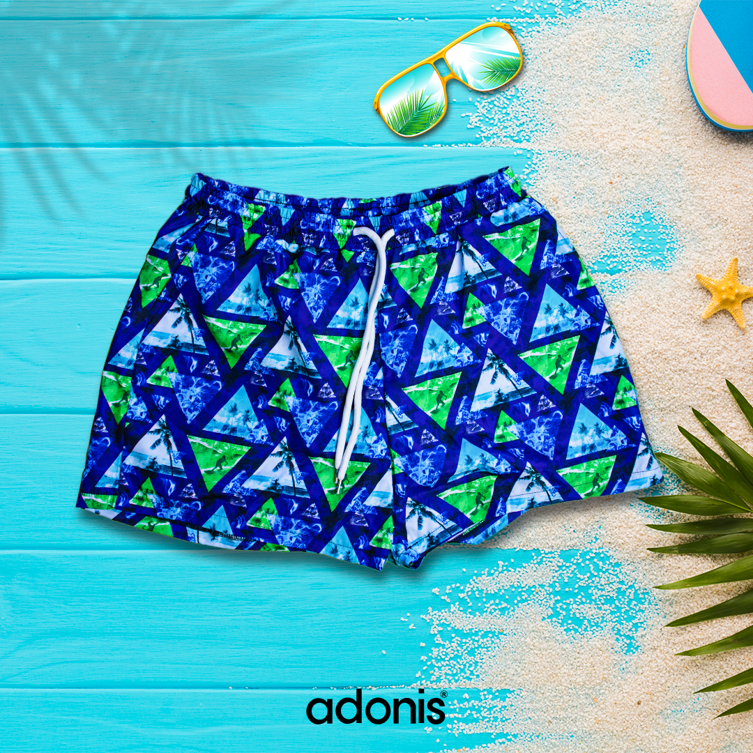 ADONIS MEN BEACH SHORTS MULTİ COLOR
