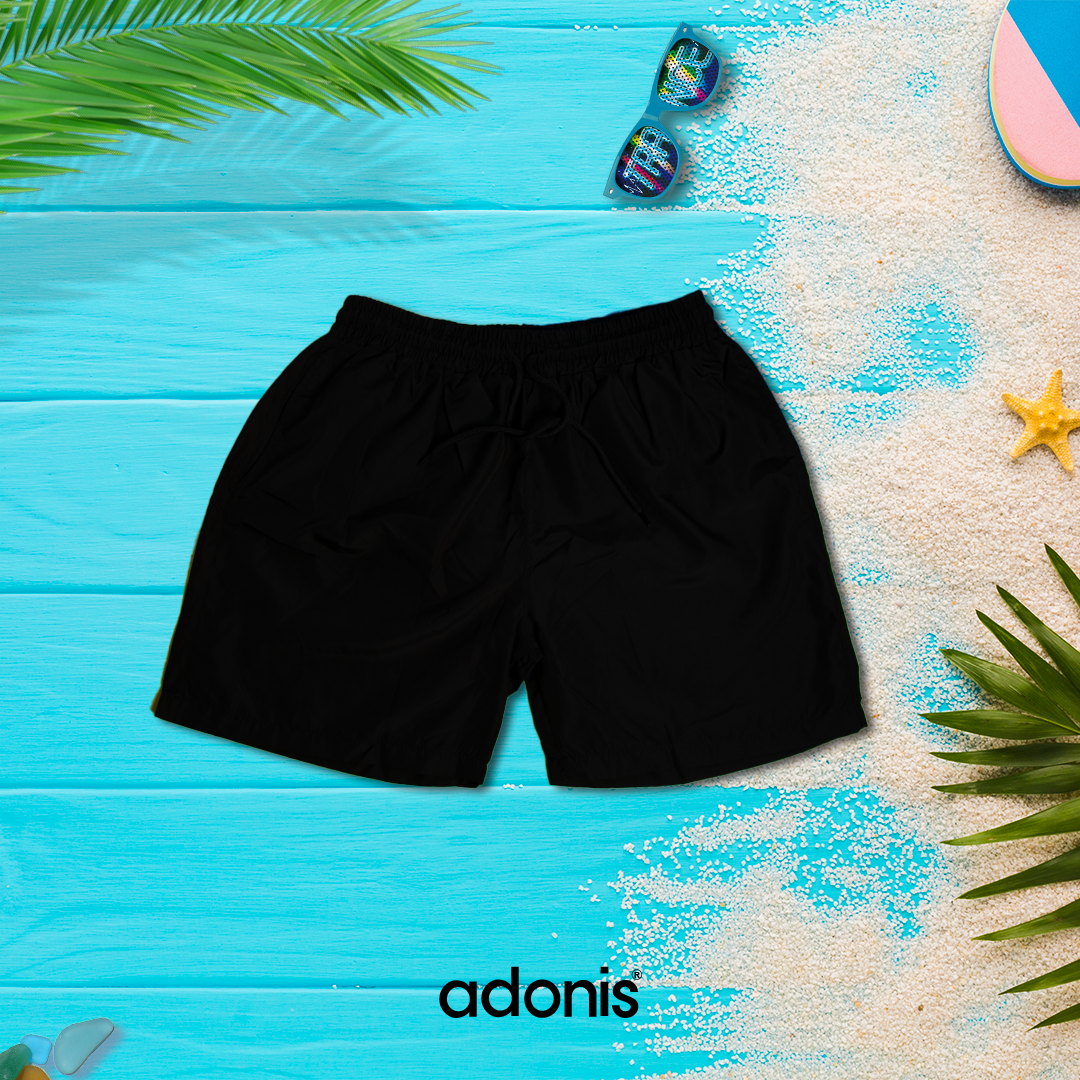 ADONIS MEN BEACH SHORTS BASIC COLOR